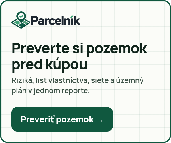 Preverte si pozemok pred kúpou – Parcelník